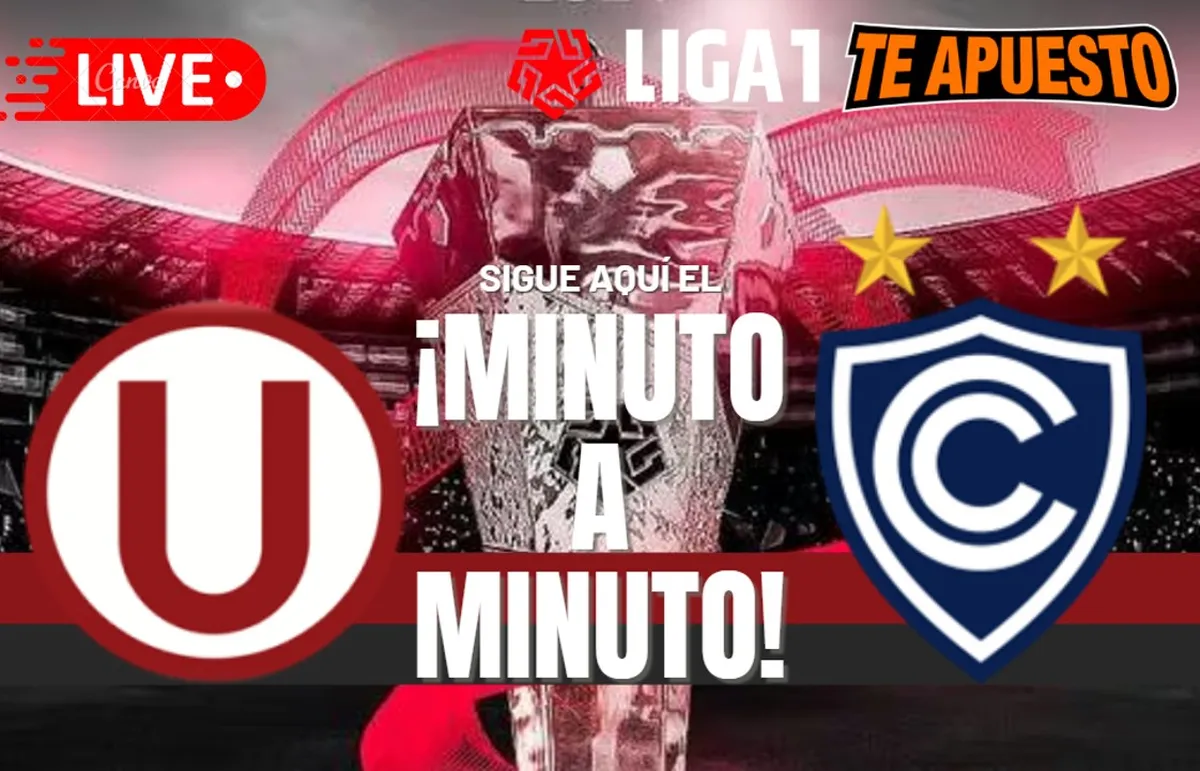 Universitario vs Cienciano por el Torneo Clausura 2024