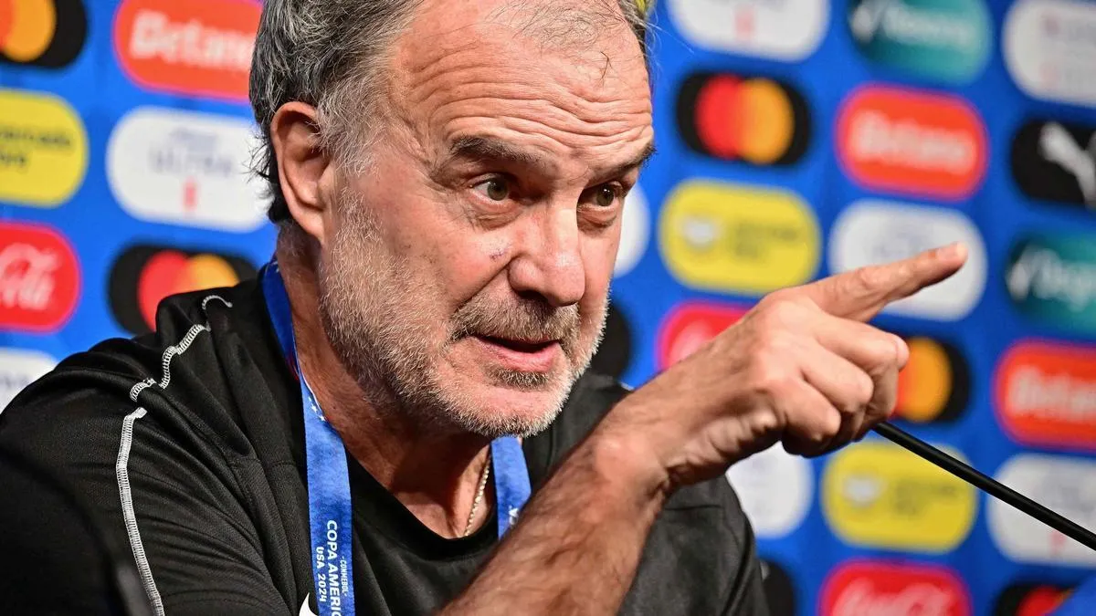 Marcelo Bielsa se autocritica y apunta a sus jugadores tras la eliminación de Uruguay en la Copa América 2024