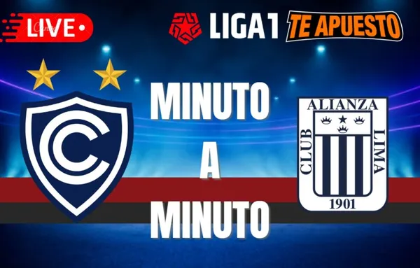 Alianza Lima vs. Cienciano EN VIVO y EN DIRECTO minuto a minuto por el Torneo Clausura 2025