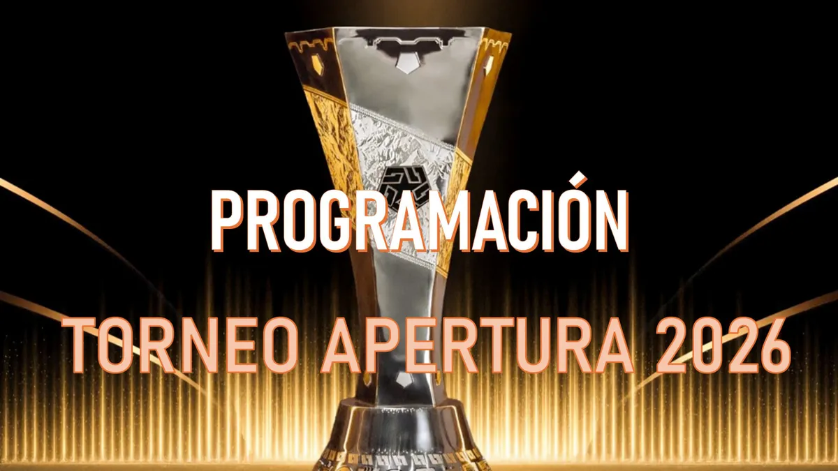 Programación TOrneo Apertura 2026