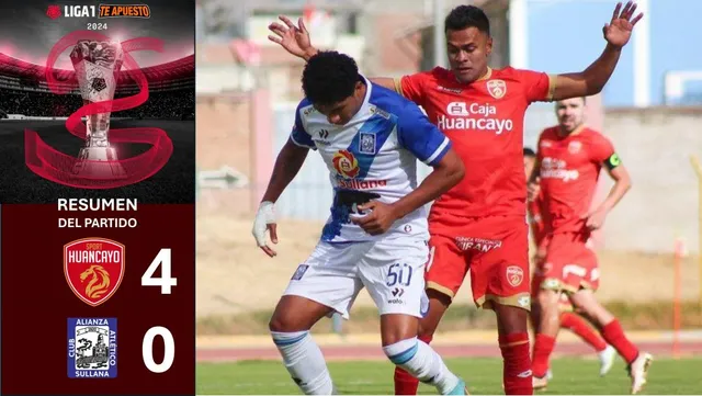 Huancayo venció a A. Sullana &#8211; Composición: Cancha en Mancha