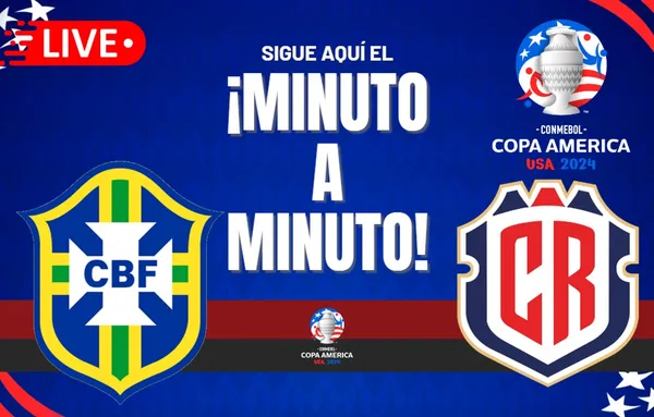 Brasil vs. Costa Rica EN VIVO y EN DIRECTO: Sigue el minuto a minuto de este duelo por la Copa América 2024