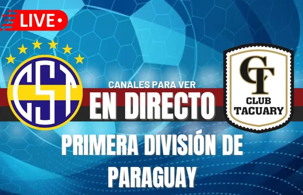 Sportivo Trinidense vs. Tacuary EN VIVO: Horarios, pronósticos y canales para ver la Liga de Paraguay 2024