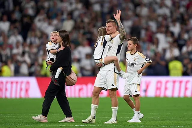 Despedida de Toni Kroos en el Bernabéu &#8211; Foto: Real Madrid