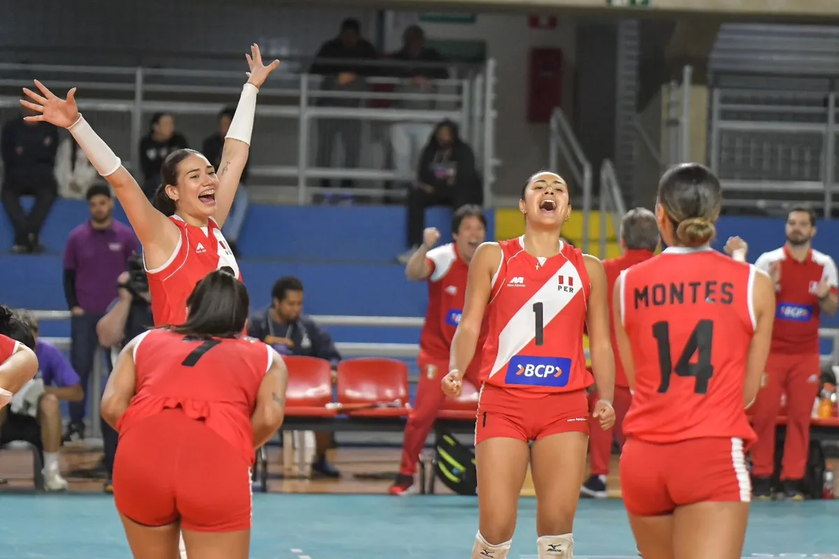 Perú vs Chile Copa América de vóley 2025