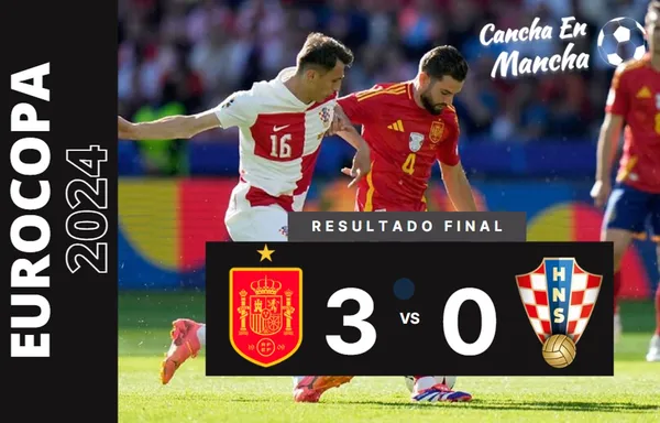 España fue un vendaval y aplastó a Croacia en su debut en la Eurocopa – VIDEO