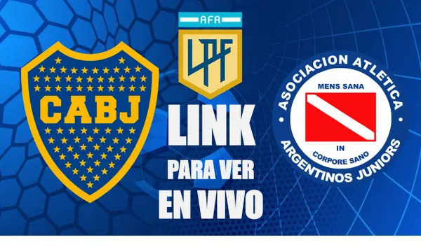 Boc Juniors vs Argentinos Juniors se enfrentan por la Liga Argentina 2024