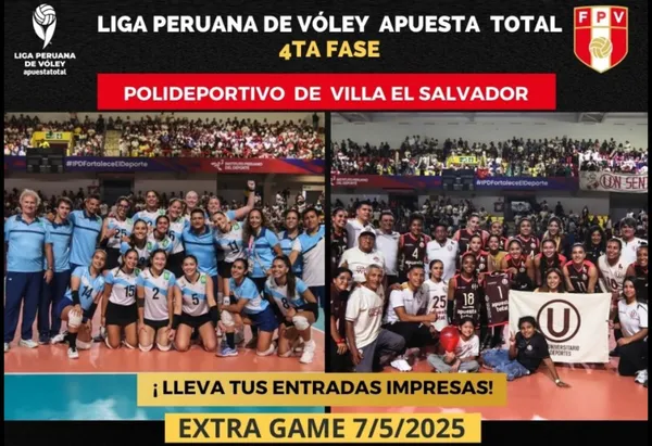 Universitario vs Regatas Liga Peruana de Vóley 2025