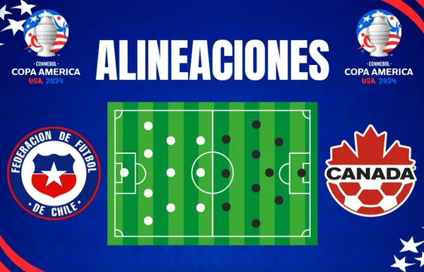 Alineaciones de Chile y Canadá: El poderoso ONCE de Ricardo Gareca para el choque por la Copa América