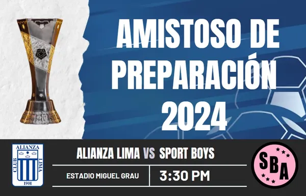 Alianza Lima vs. Sport Boys: Horarios y canales para ver el choque amistoso