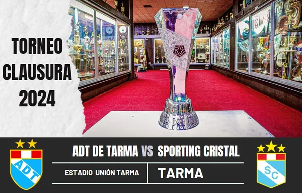 ¿A qué hora juegan Sporting Cristal vs. ADT?: Horarios y canales para ver el choque por el Torneo Clausura 2024