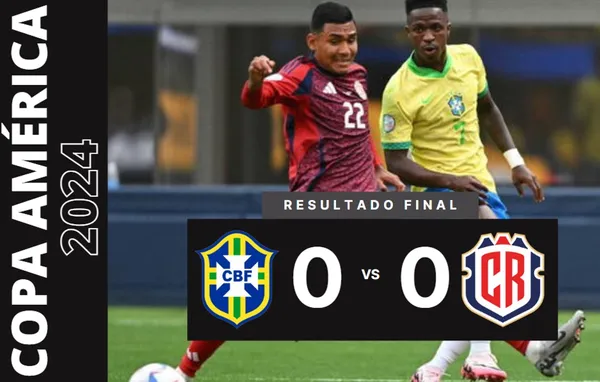 Costa Rica dio la sorpresa al empatar con Brasil por la Copa América – VIDEO