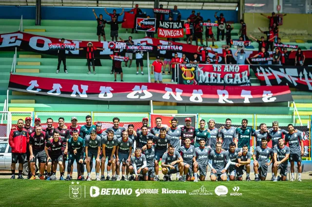 Plantel de Melgar que se prepara para la Copa Libertadores (Foto: Melgar)