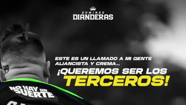 Domingo Dianderas y la campaña para ser los terceros 2025