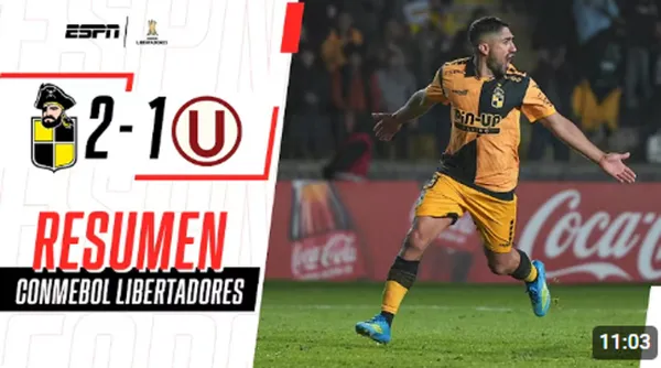 Universitario cayó ante Coquimbo Unido por la Copa Libertadores 2026 – VIDEO