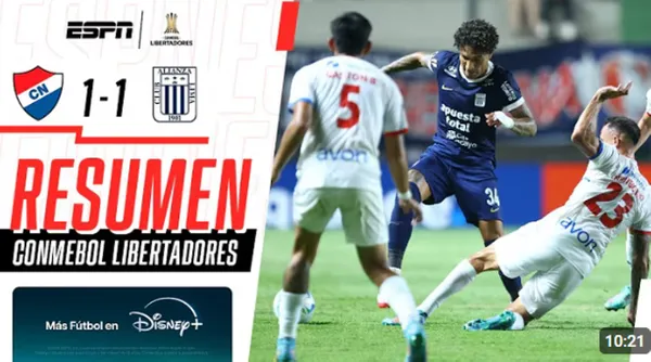Alianza Lima vs Nacional 2025