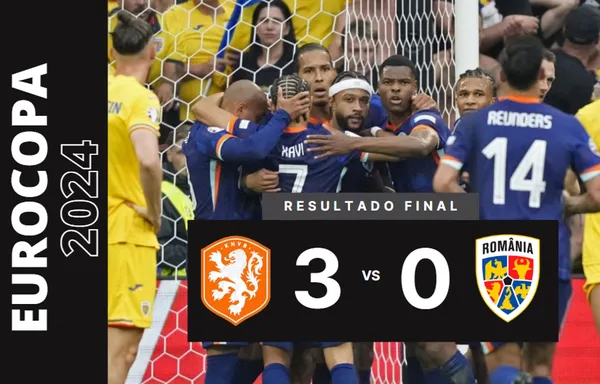 Países Bajos goleó a Rumanía y clasificó a cuartos de la Eurocopa – VIDEO