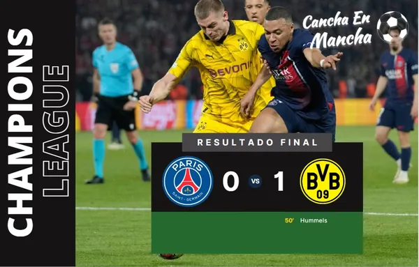 VIDEO RESUMEN: PSG eliminado de la UEFA Champions League tras caer ante el Borussia Dortmund en París