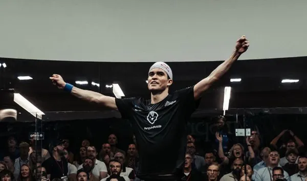 ¡Gigante! Diego Elías hace historia en Paraguay y se corona tetracampeón panamericano de squash y apunta a Lima 2027