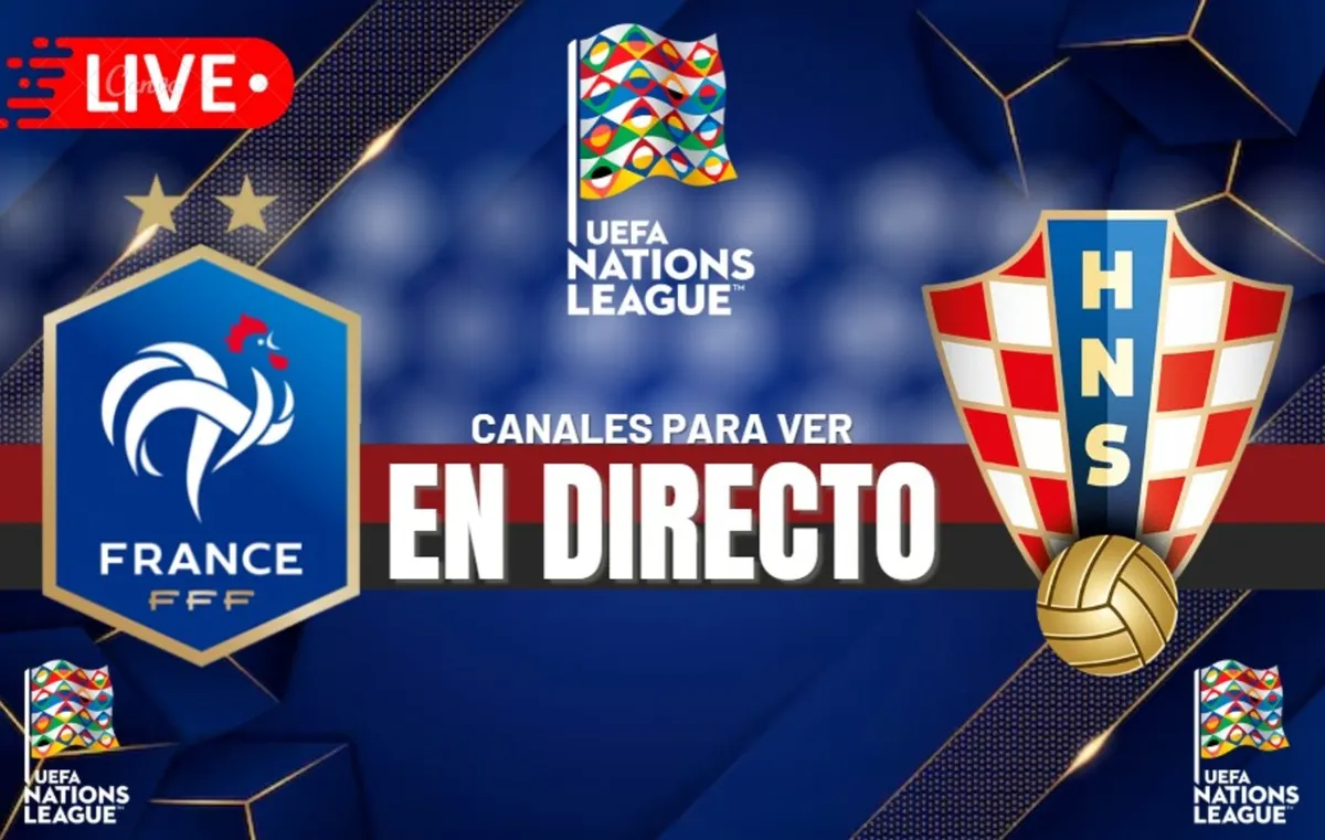 Francia vs Croacia UEFA Nations League 2025