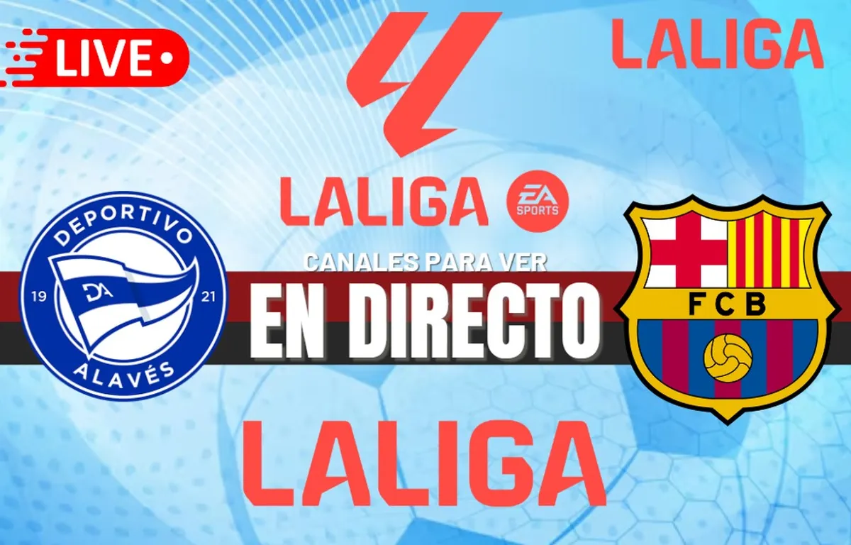 Alavés vs Barcelona se enfrentan por LaLiga 2024-25