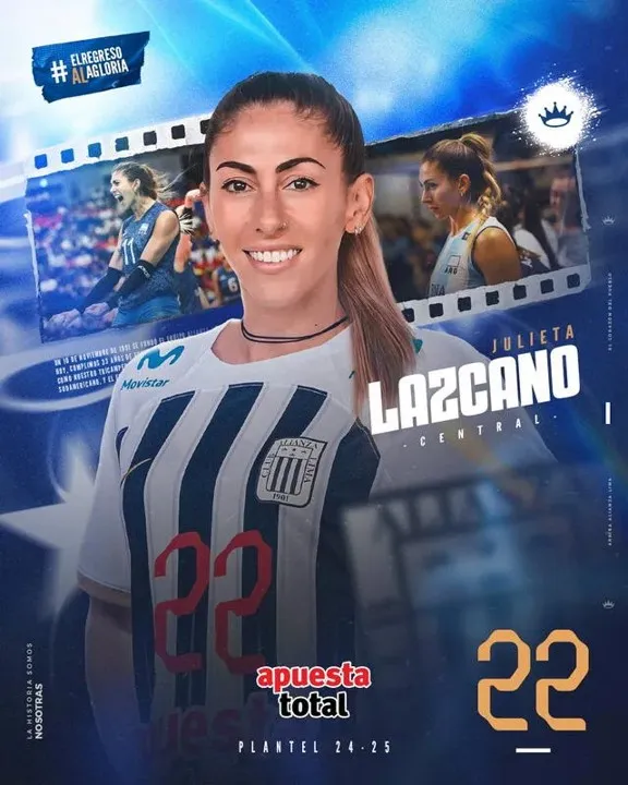 Julieta Lazcano presentada en Alianza Lima &#8211; Foto: Alianza Lima