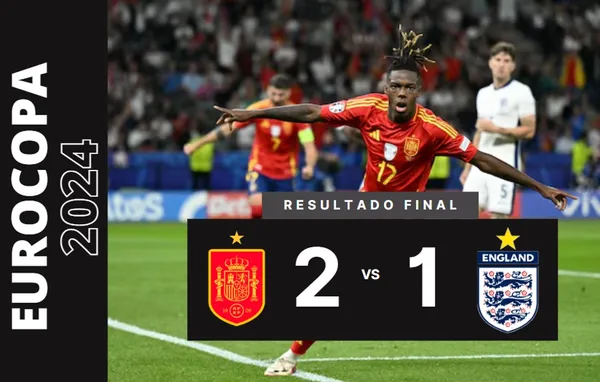 La EUROCOPA es ROJA: España se corona campeón tras vencer a Inglaterra en la Gran Final – VIDEO