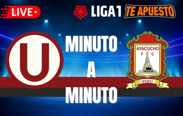 Universitario vs. Ayacucho FC EN VIVO y EN DIRECTO minuto a minuto por el Torneo Clausura 2025