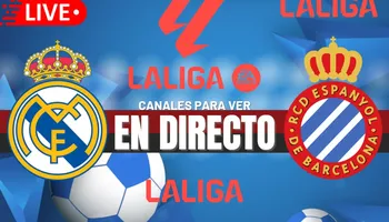 Real Madrid vs. Espanyol EN VIVO y EN DIRECTO: Horarios y canales para ver LaLiga de España