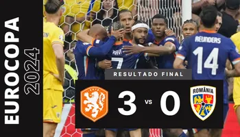 Países Bajos goleó a Rumanía y clasificó a cuartos de la Eurocopa – VIDEO