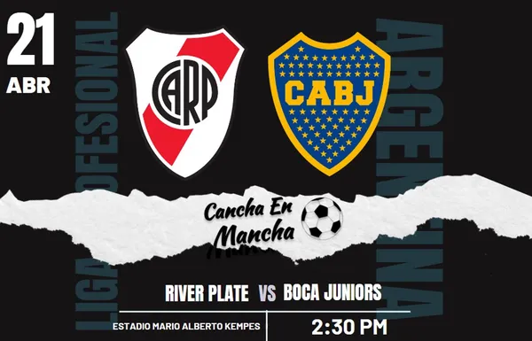 Alineaciones confirmadas de Boca Juniors y River Plate para el súper clásico por la Liga Argentina 2024