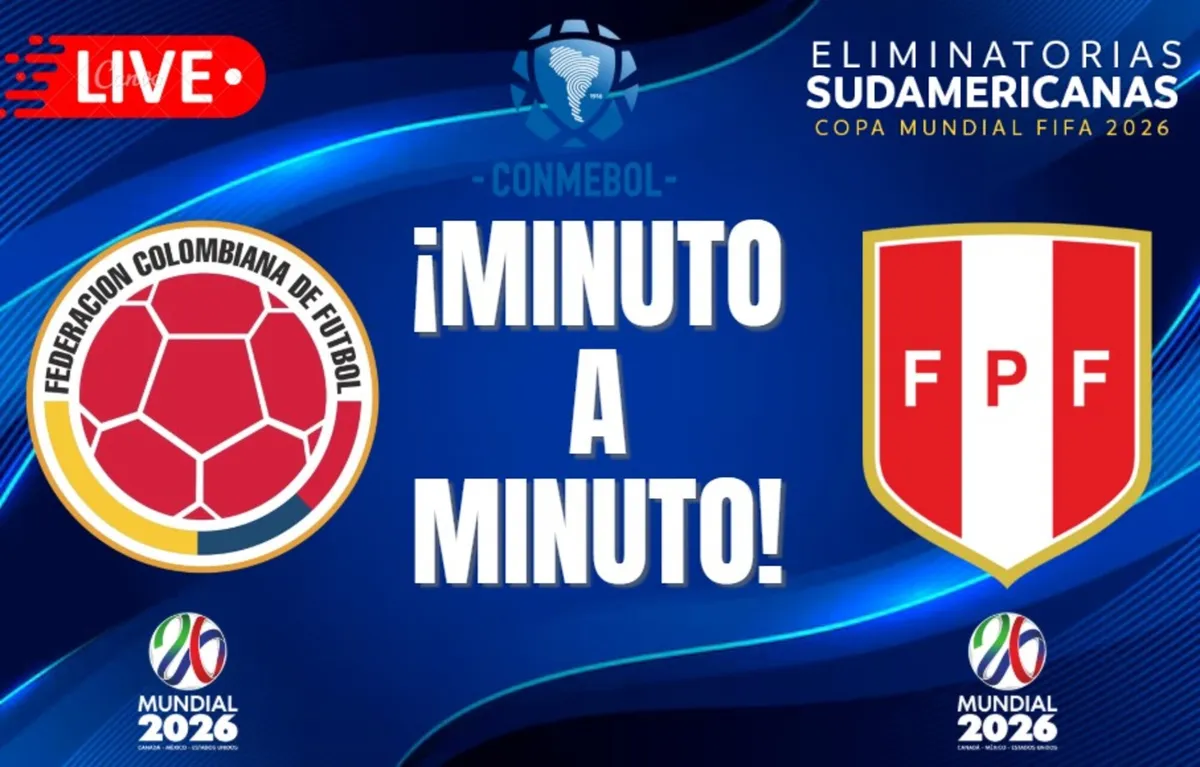 Colombia vs Perú Eliminatorias al Mundial 2026