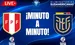 Perú vs Ecuador Eliminatorias al Mundial 2026
