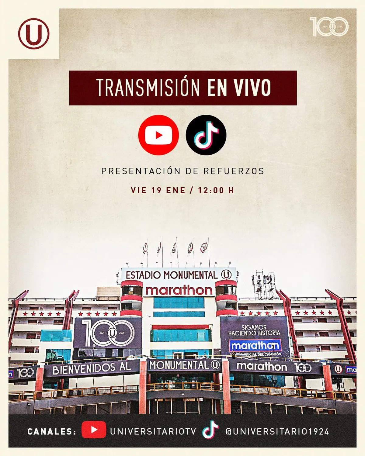 Universitario de Deportes presentará a sus fichajes en conferencia de prensa EN VIVO