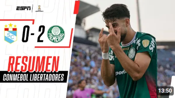 Tropezón en Matute: Sporting Cristal cayó ante Palmeiras por la Copa Libertadores 2026 – VIDEO