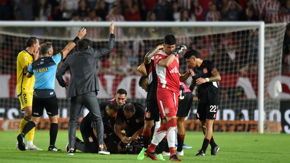 Javier Altamirano, jugador de Estudiantes, convulsiona durante partido contra Boca Juniors