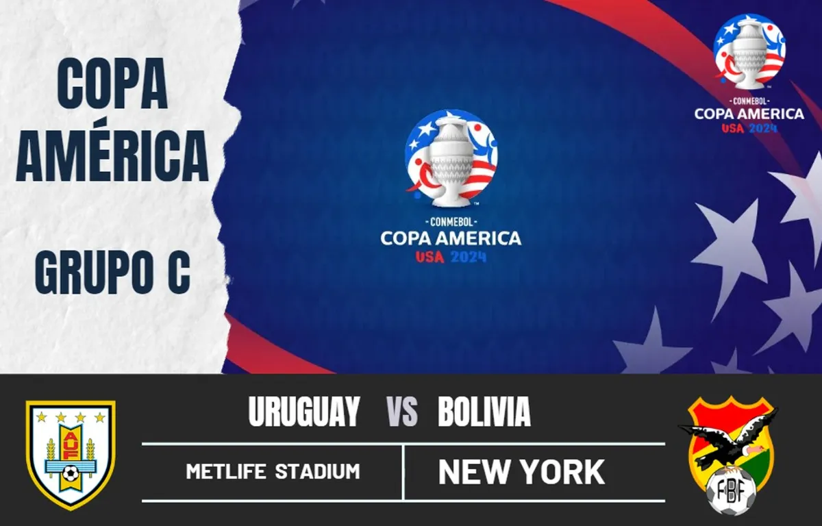 ¿A qué hora juegan Uruguay vs. Bolivia por la Copa América? Canales para ver el encuentro
