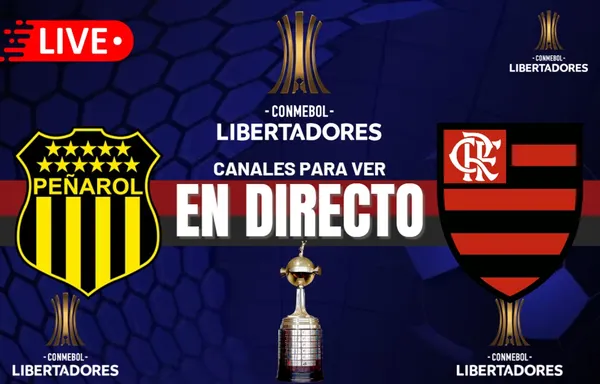 Peñarol vs. Flamengo EN VIVO: Horarios, pronósticos y canales para ver los cuartos de final de la copa libertadores 2024