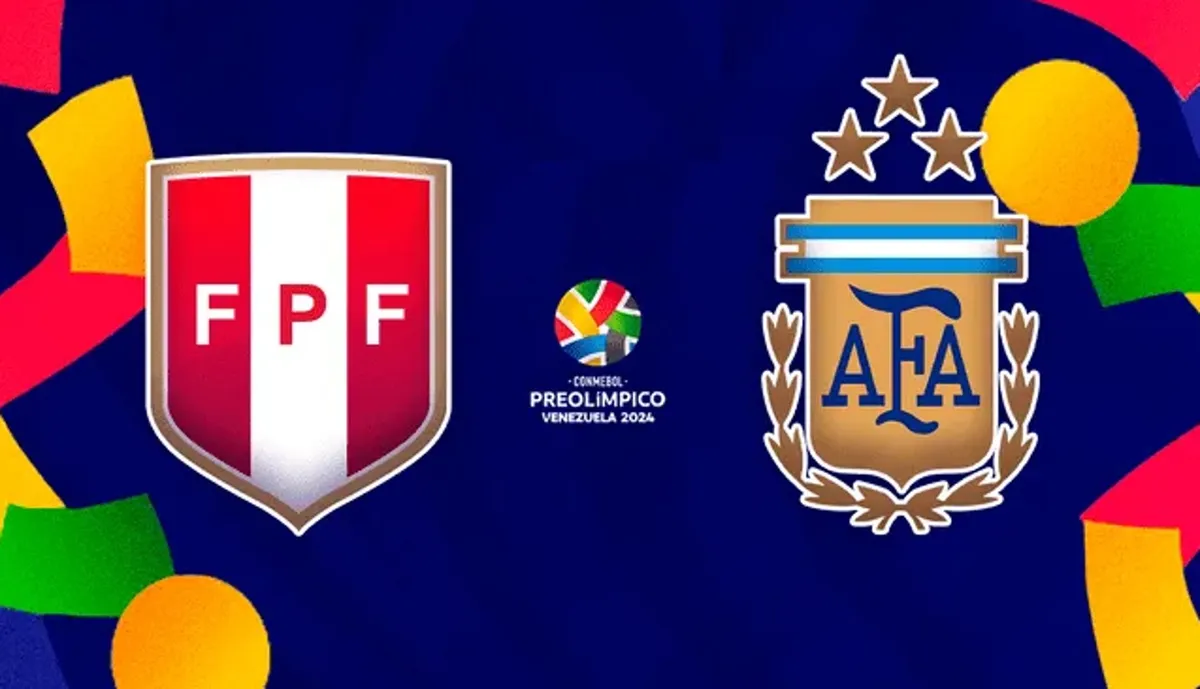 A que hora juega Perú vs Argentina, horarios y donde ver el partido por Preolímpico Sub-23