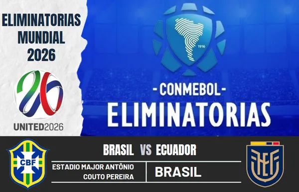 ¿Cuándo y a qué hora juegan Brasil vs. Ecuador por las Eliminatorias al Mundial 2026?