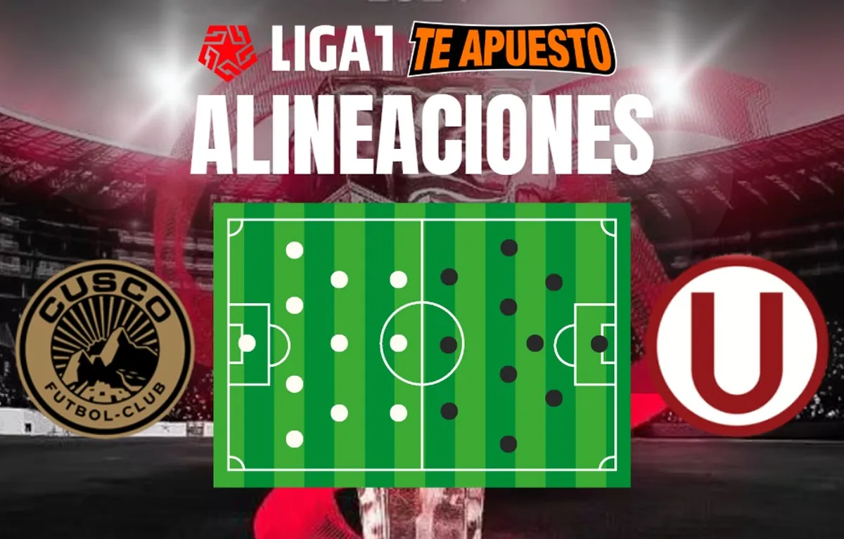 Alineaciones de Universitario y Cusco FC: El nuevo once de Bustos tras lesionados y suspendidos