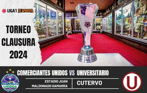 Universitario vs. Comerciantes Unidos: Canal para ver EN VIVO 100% legal el choque por el Torneo Clausura 2024