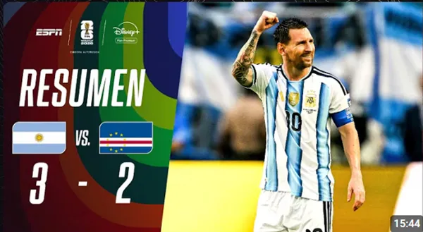 ¡Partidazo! Argentina venció en tiempo extra a Cabo Verde y jugará ante Egipto en Octavos de final del Mundial 2026 – VIDEO