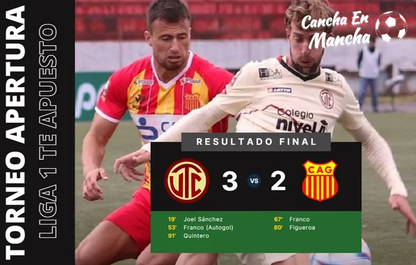 VIDEO RESUMEN: UTC venció en un partidazo al Atlético Grau por el Torneo Apertura