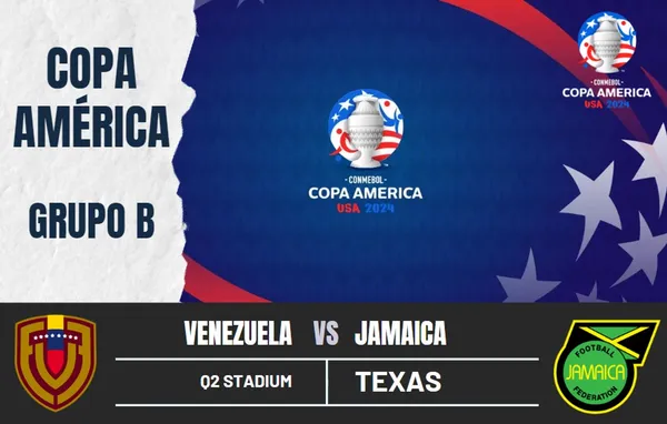¿A qué hora juegan Venezuela vs. Jamaica por Copa América? Canales para ver el encuentro