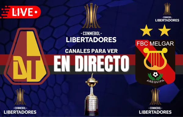 Deportes Tolima vs Melgar 2025