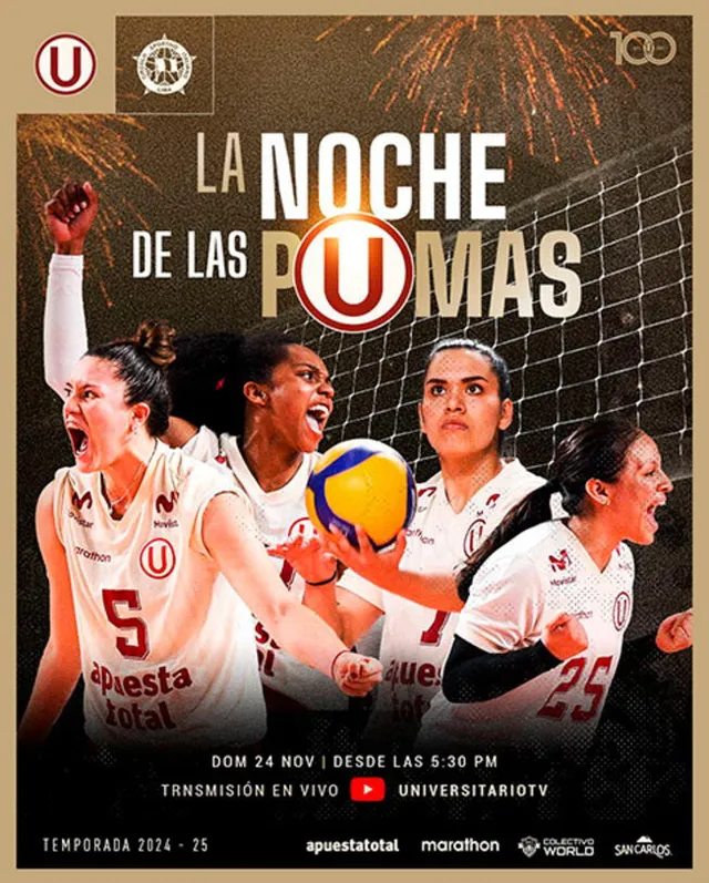 Noche Crema &#8211; Foto: Universitario de Deportes