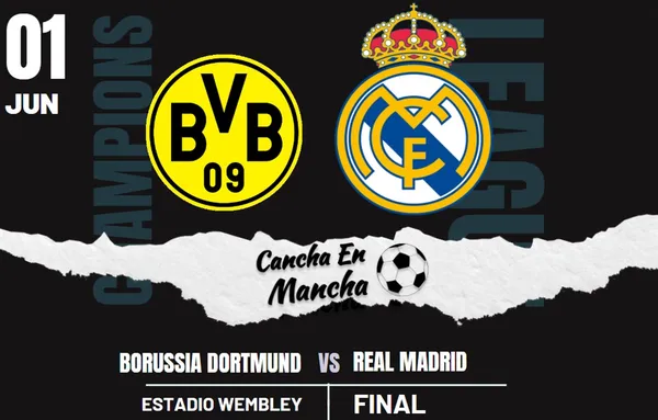 ¿A qué hora juegan Real Madrid vs. Borussia Dortmund por la Final de la UEFA Champions League?
