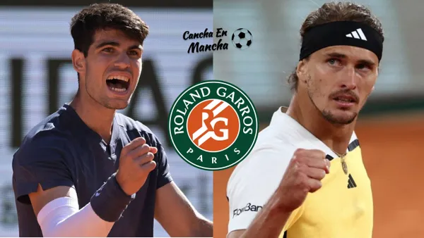 Carlos Alcaraz y Alexander Zverev EN VIVO por la corona del Roland Garros 2024