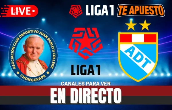 Juan Pablo II vs. ADT EN VIVO HOY desde Chongoyape por la fecha 12 del Torneo Clausura  2025